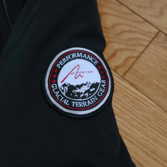 Alpinetek Down-fill Winter Jacket, 2XL, Black - Picture 3 of 16